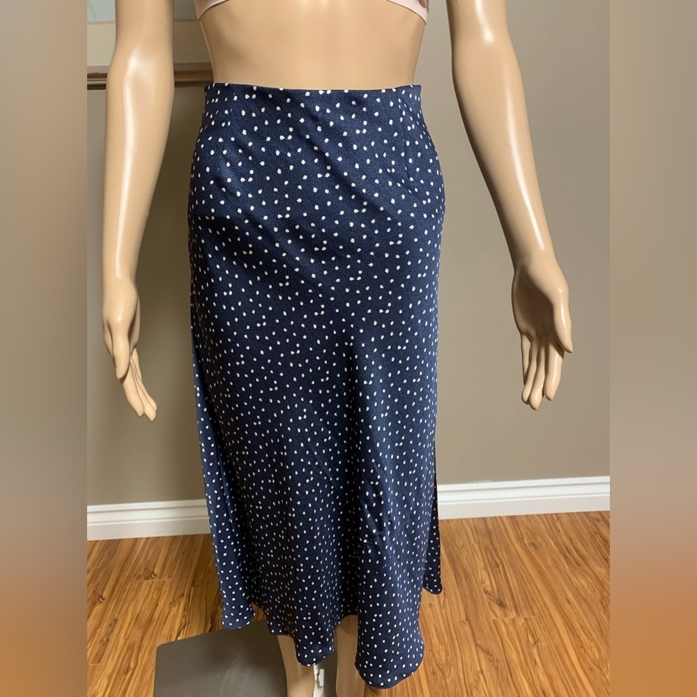 Wilfred Skirt, ladies, size 10, navy cream black